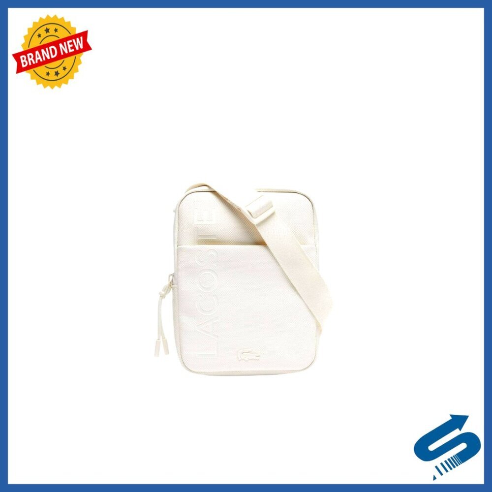 Small Flat Shoulder Bag with Adjustable Strap and Multiple Pockets